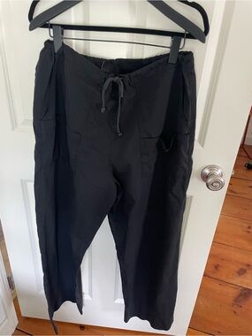 Local European Black Drawstring Joggers